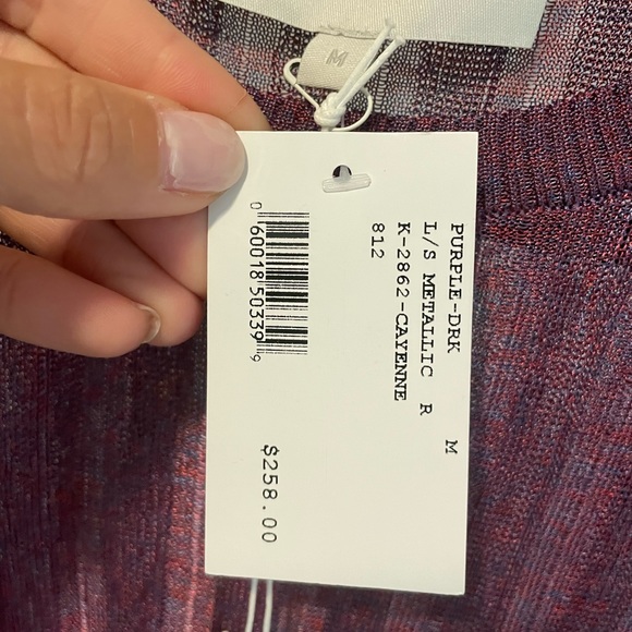 Michele Mason LS crop top - Picture 3 of 4